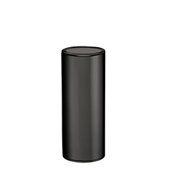 PORTE VERRE A POSER AMBIENTE CHROME NOIR