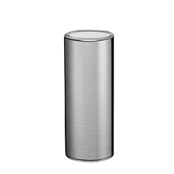 PORTE VERRE A POSER AMBIENTE METAL BROSSE