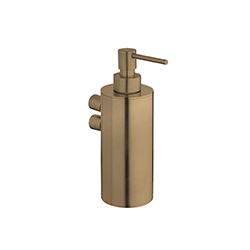 DISTRIBUTEUR DE SAVON INOX OR ROSE BROSSE