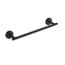 PORTE SERVIETTES 41 CM PIX 100% INOX CHROME NOIR BROSSE
