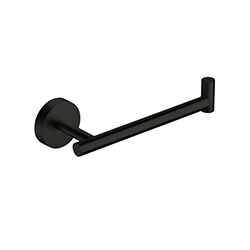 PORTE PAPIER INOX CHROME NOIR BROSSE