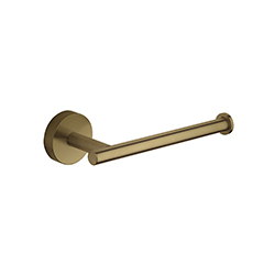 PORTE PAPIER INOX OR BROSSE