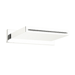 BEC MURAL CASCADE 20 CM SAILLIE 14 CM WHITEMAT***FIN