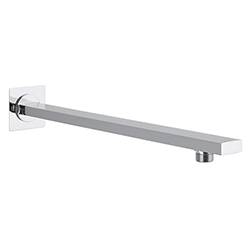 $ BRAS DE DOUCHE ENCASTRE RECTANGULAIRE 36 CM MM1/2" CHROME