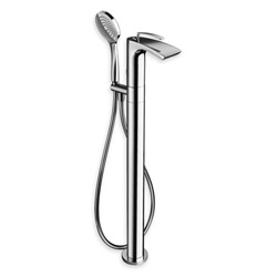 BAIN DOUCHE BOLLICINE MONOCOLONNE SUR PIED CHROME SANS MECANISME