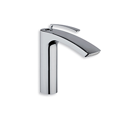 LAVABO MI-HAUT 210 MM BOLLICINE + BONDE CHROME