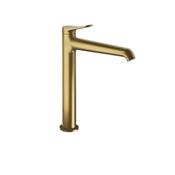 MITIGEUR LAVABO MI-HAUT AVEC VIDAGE UP&DOWN® OR BROSSE