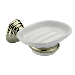 #PORTE SAVON MUSEO CERAMIQUE METAL BROSSE