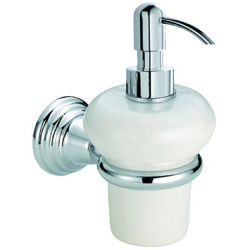 PORTE SAVON LIQUIDE MUSEO CERAMIQUE CHROME 