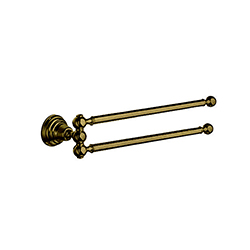 PORTE SERVIETTE MUSEO DOUBLE ARTICULE VIEUX BRONZE MAT