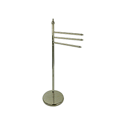 #PORTE SERVIETTE MUSEO SUR PIED METAL BROSSE