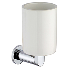 #PORTE VERRE EN CERAMIQUE CARMEN CHROME