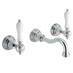 LAVABO MELANGEUR MURAL CANOVA ELITE S/MECANISME A/VIDAGE UP&DOWN® CHR