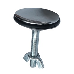 CACHE TROU D 43 MM CHROME