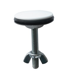 CACHE TROU D 43 MM BLANC