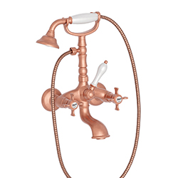 BAIN/DOUCHE CHAMBORD + ACCESSOIRES OR ROSE BROSSE PVD