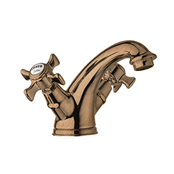 LAVABO CHAMBORD OR ROSE BROSSE + VIDAGE PVD