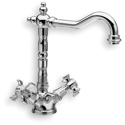 LAVABO CHAMBORD BEC POTENCE MOBILE CHROME +VIDAGE