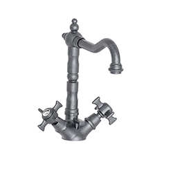 LAVABO CHAMBORD BEC POTENCE MOBILE METAL BROSSE +VIDAGE