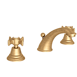 LAVABO CHAMBORD 3 TROUS VIEUX BRONZE +VIDAGE