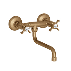 EVIER CHAMBORD MURAL BEC DESSOUS MOBILE VIEUX BRONZE