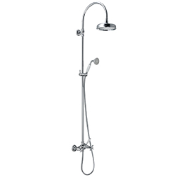 COLONNE DE DOUCHE CHAMBORD RETRO COMPLETE CHROME