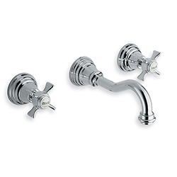 LAVABO MELANGEUR MURAL CHAMBORD S/MECANISME A/VIDAGE UP&DOWN® CHROME