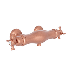 DOUCHE CHAMBORD THERMOSTATIQUE OR ROSE BROSSE PVD