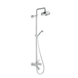 COLONNE BAIN/DOUCHE MELANGEUR VIEUX BRONZE MAT