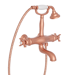 BAIN DOUCHE CHAMBORD THERMOSTATIQUE COMPLET OR ROSE PVD