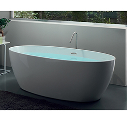 #BAIGNOIRE OVALE CAPRI ACRYLIQUE 1700X820