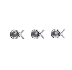DOUCHE CROSS ROAD ENCASTRE MELANGEUR 2 SORTIES CHROME