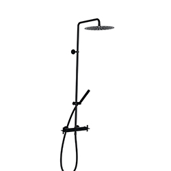 COLONNE DE DOUCHE CROSS ROAD THERMOSTATIQUE COMPLETE BLACKMAT
