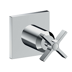 FACADE EXTERNE CROSS ROAD POUR ROBINET D'ARRET CHROME