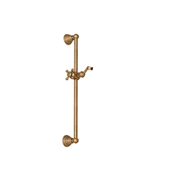 BARRE DE DOUCHE CHARLESTON RETRO VIEUX BRONZE