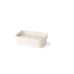 #PORTE SAVON CURVA BLANC***FIN CAT