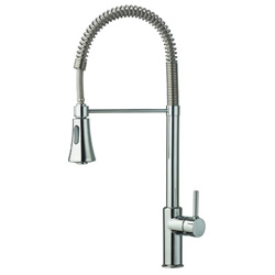 EVIER CUCINA PROFESSIONNEL DOUCHETTE BI-JETS CHROME