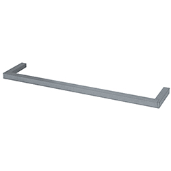 PORTE SERVIETTE DOMINO 60 CM METAL BROSSE