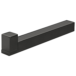 PORTE ROULEAU DOMINO CHROME NOIR