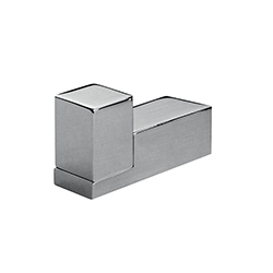 PORTE PEIGNOIR DOMINO METAL BROSSE