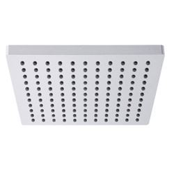 $ POMME DE DOUCHE DERBY CARREE ABS 25 CM CHROMEE