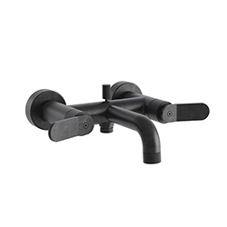BAIN DOUCHE EAST SIDE MELANGEUR CHROME NOIR BROSSE***FIN