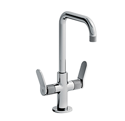 MELANGEUR LAVABO EAST SIDE MONOTROU + VIDAGE CHROME