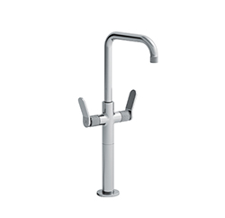 MELANGEUR LAVABO EAST SIDE TALL AVEC VIDAGE CHROME***FIN