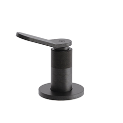 ROBINET D'ARRET EAST SIDE 1/2" CHROME NOIR BROSSE