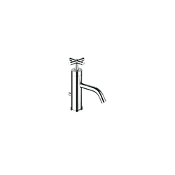 LAVABO EXECUTIVE CARTOUCHE PROGRESSIVE CHROME SANS VIDAGE