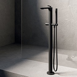 BAIN DOUCHE MITIGEUR MONOCOLONNE BLACKMAT