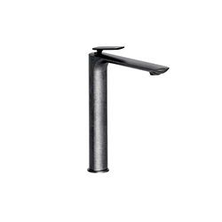 MITIGEUR LAVABO HAUT AVEC VIDAGE UP&DOWN® MÉTAL BROSSÉ