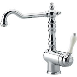 EVIER FARFALLE RETRO BEC ORIENTABLE CHROME