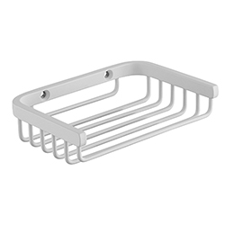 PORTE SAVON GRAND HOTEL PANIER 13 CM BLANC***EPUISEMENT DES STOCK